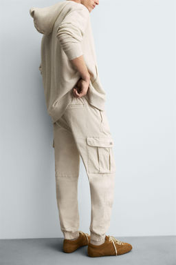 PANTAL?N CARGO SLIM FIT / Hielo - Zara фото 5