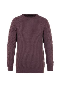 TRENDYOL MAN Ekru Casual Unisex Regular Fit Yunlu Bisiklet Yaka Sac Orgu Detayl? Triko Kazak TMNAW22KZ2059 - Trendyolmilla фото 39