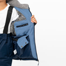 RODOS Утеплённый костюм для мальчика зима М-228д Синий/Васильковый  фото 100