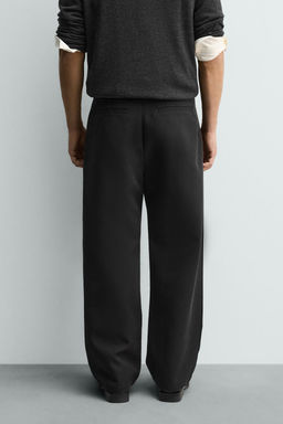 WIDE-LEG PLEATED TROUSERS - Zara фото 23