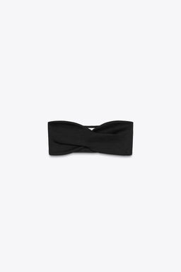 INTERLOCK BANDEAU TOP - Zara фото 5
