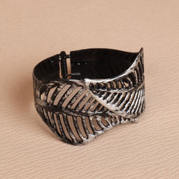 Подхват для штор Листья, d = 7 6 см, цвет чёрный - Simaland фото 2