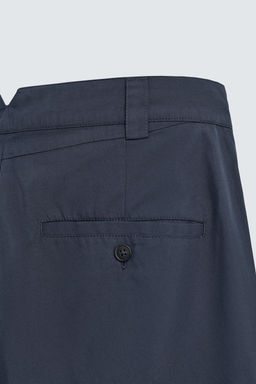 RELAXED FIT PLEATED TROUSERS - Zara фото 9