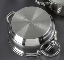 Набор кастрюль 6 пр. (2,2+3,2+4,2л) (ГРЕТТА) в под/уп (KT04-В) Катунь