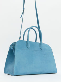 Женский тоут CALZETTI ASHLEY MAXI Артикул 4250308, серо-голубой  фото 3