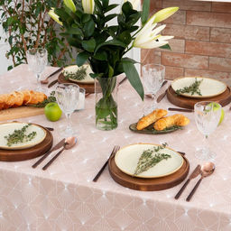 Скатерть Доляна Geometry 110х144 см, 100% хлопок, 164 г/м2  фото 4