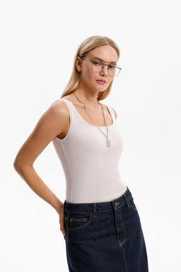 ЕВТ 3224/25/серо-сиреневый майка жен