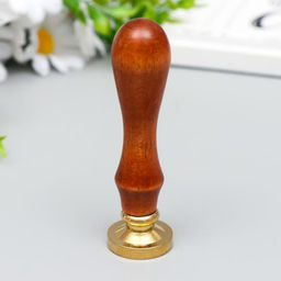 Печать для сургуча с деревянной ручкой Одуванчики, 9?2.5?2.5 см