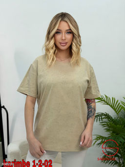 Футболка женская из хлопка