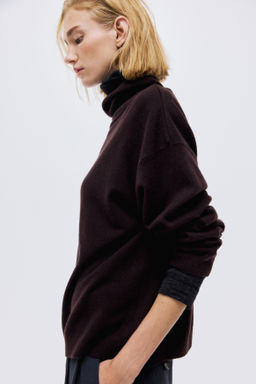 Jersey de cuello alto en cachemira - H&m фото 6