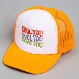 Кепка детская с сеткой COOL YOU, оранжевая, р-р 5254, 57 лет
