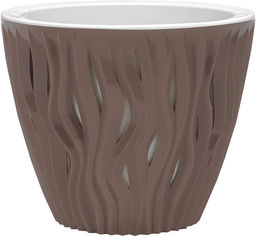 Кашпо Вдохновение (4,5л.) Цв. Мокачино (Арт. КШ-9677) - Вмс фото 2