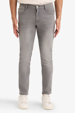 Pedro Slim Fit Джинсовые брюки узкого кроя с нормальной талией и карманами - Defacto фото 16