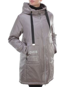 BM-929 GRAY Куртка демисезонная женская COSEEMI (100 гр. синтепон)