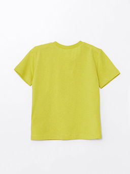 Bisiklet Yaka K?sa Kollu Bask?l? Erkek Bebek Ti??rt - Waikiki фото 2