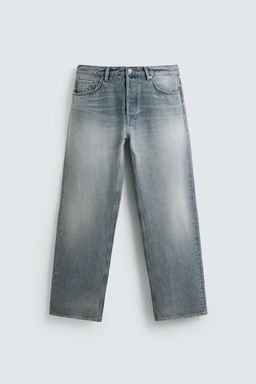 JEANS STRAIGHT FIT / Azul / Acero