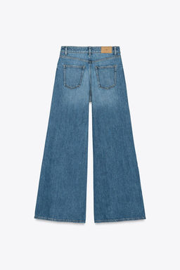 Z1975 PALAZZO MID-WAIST FULL LENGTH JEANS - Zara фото 4