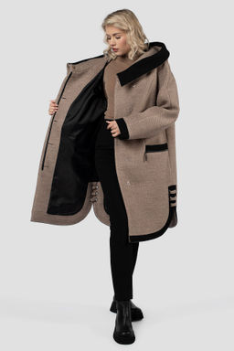 01-11955 Пальто женское демисезонное - El podio фото 3