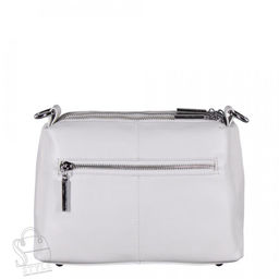 Сумка женская кожаная 0835CH white Polina&Eiterou в Новосибирске  фото 4