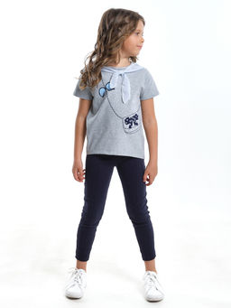 Футболка с принтом UD 6473 серый - Mini maxi фото 3