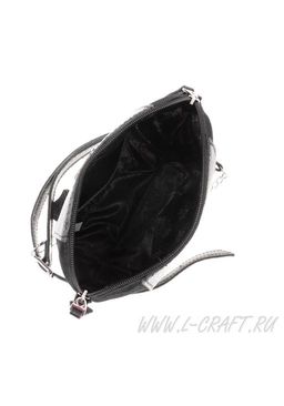 Сумка с цепочкой с замшевыми вставками №L109 - L-craft фото 5