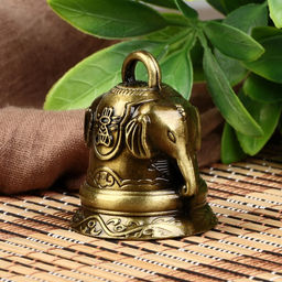 Цена за 2 шт. Колокольчик Слоны 5х4,2х4,2 см - Simaland фото 3