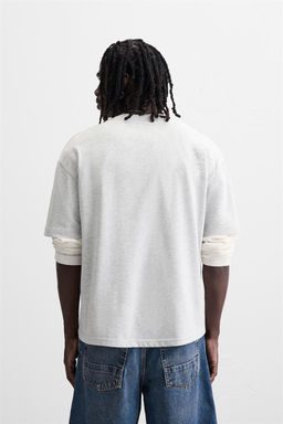 WASHED PRINT T-SHIRT - Zara фото 3