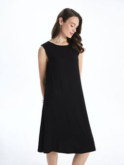 Bisiklet Yaka Elbise