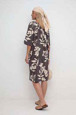 VERY NEAT _ ЕВТ 5063/коричневый,гардения платье жен