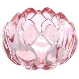 Подсвечник "Топаз" 7,7*5,2 см, Розовый