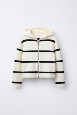 ZIP-UP KNIT CARDIGAN