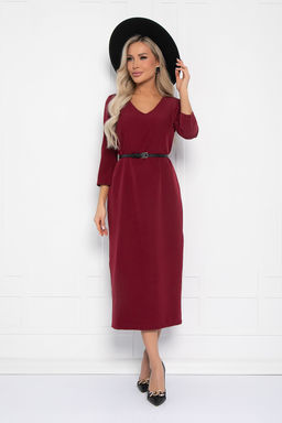 Платье Фабела (бордовое) П11652 - Lt collection фото 7