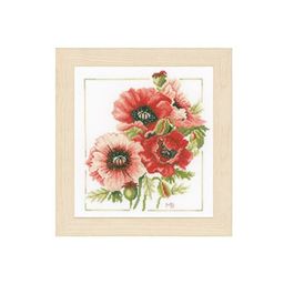 Набор для вышивания LANARTE PN-0157496 Букет анемонов 25 x 25 см