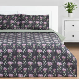 Постельное бельё Этель евро Артишок 200 х217 см, 220х240 см, 50х70 см -2 шт, поплин