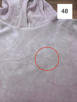 Костюм женский велюровый с брюками "АИША" СУХАЯ РОЗА С ДЕФЕКТОМ