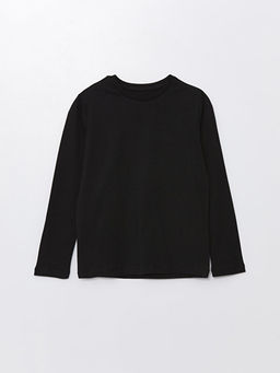 Bisiklet Yaka Uzun Kollu Erkek ?ocuk Atlet