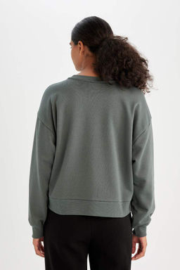 DeFactoFit Толстовка с круглым вырезом NBA Chicago Bulls  фото 7