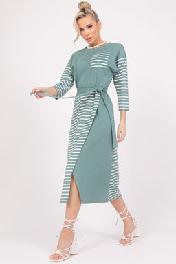 Платье Габи (шалфей) - Эльза фото 5