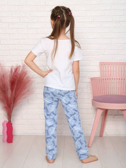 Брюки детские, модель 325, трикотаж (Стрекоза, голубой) - Ивановотекстиль фото 3