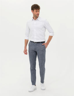 Koyu Mavi Klasik Pantolon