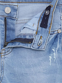 Super Skinny Fit Y?rt?k Detayl? Erkek ?ocuk Jean Pantolon - Waikiki фото 3