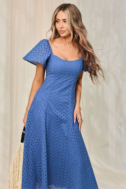 Платье Golden Valley 44350 синий  фото 3