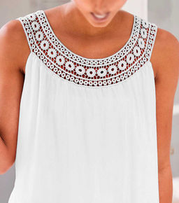 Топ, белый - Linea tesini фото 6