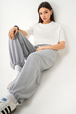 Женские брюки-багги из футера Happyfox фото 22