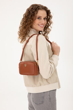 Женская светло-коричневая сумка через плечо Неожиданная скидка в корзине