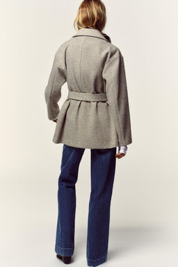 SOFT BLAZER WITH BELT