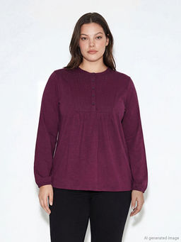 Bisiklet Yaka Nak??l? Bluz