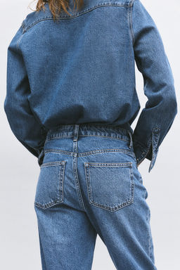 Straight High Jeans - H&m фото 3