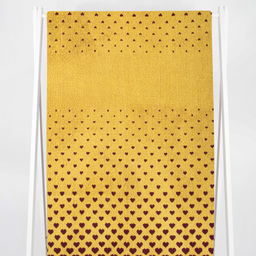 Полотенце махровое 6с102.413ж1 Градиент сердца(кр.дерево1) 81х160см