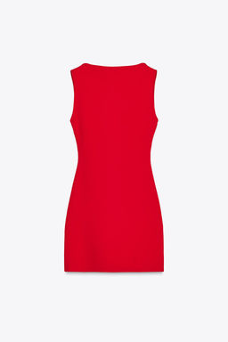 DRAPED SHORT DRESS - Zara фото 12